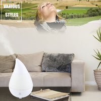 Raindrop™ USB Ultrasonic Diffuser With Bluetooth Speaker and LED Light - Happy Living Well