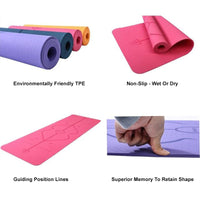 Asana™ 4MM Non-slip Yoga Mat - Happy Living Well