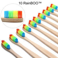 RainBOO™ Natural Bamboo Toothbrush - Happy Living Well