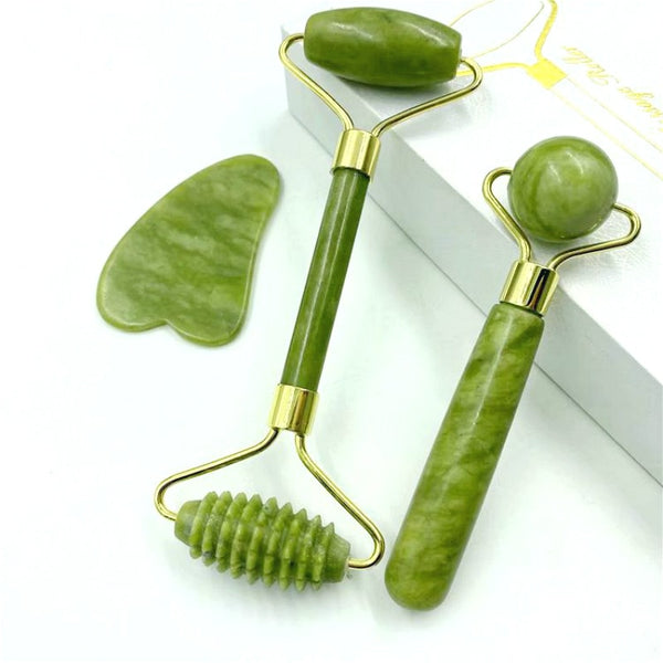 Mystic Orient™ Natural Jade Face Massager - Happy Living Well