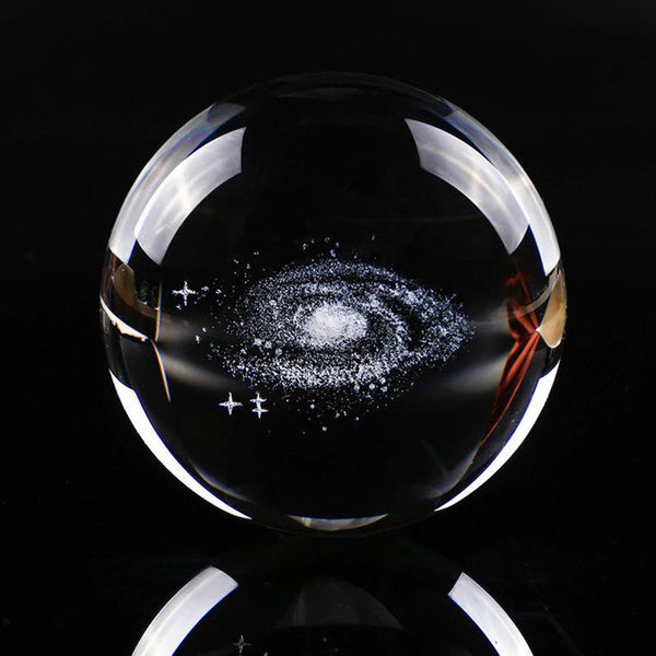 Silver River™ Galaxy Crystal Sphere - Happy Living Well