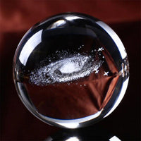 Silver River™ Galaxy Crystal Sphere - Happy Living Well
