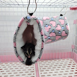 Super Soft Plush Hamster Warm Tunnel Nest