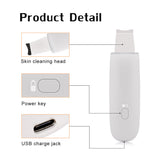Ultrasonic Skin Scrubber – Deep Pore Cleansing & Exfoliating Spatula
