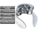 NeckRelief™ - Smart EMS Heated Neck Massager