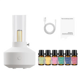 Aesthetic Vintage Flame Humidifier & Ambient Lamp