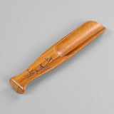 Handcrafted Fish-Carved Bamboo Tea Scoop