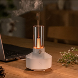 Aesthetic Vintage Flame Humidifier & Ambient Lamp