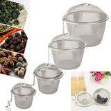 Classic Stainless Steel Tea & Spice Mesh Ball Strainer