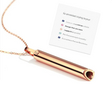 Mindfulness Breathing Necklace for Anxiety & Stress Relief