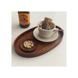 Unpainted Japanese Walnut Insulated Wooden Coaster