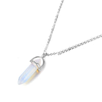 Mystic Moon™ Natural Crystal Pendant Necklace - Happy Living Well