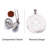 SecretScent™ Aromatherapy Magnetic Locket Pendant Necklace - Happy Living Well