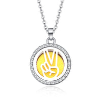 SecretScent™ Aromatherapy Magnetic Locket Pendant Necklace - Happy Living Well