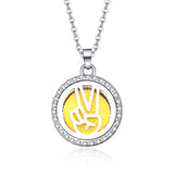 SecretScent™ Aromatherapy Magnetic Locket Pendant Necklace - Happy Living Well