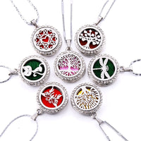 SecretScent™ Aromatherapy Magnetic Locket Pendant Necklace - Happy Living Well