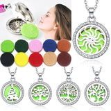 SecretScent™ Aromatherapy Magnetic Locket Pendant Necklace - Happy Living Well