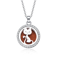 SecretScent™ Aromatherapy Magnetic Locket Pendant Necklace - Happy Living Well