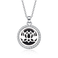 SecretScent™ Aromatherapy Magnetic Locket Pendant Necklace - Happy Living Well